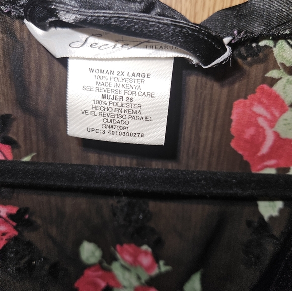 Secret treasures Sexy rose robe - Picture 4 of 5